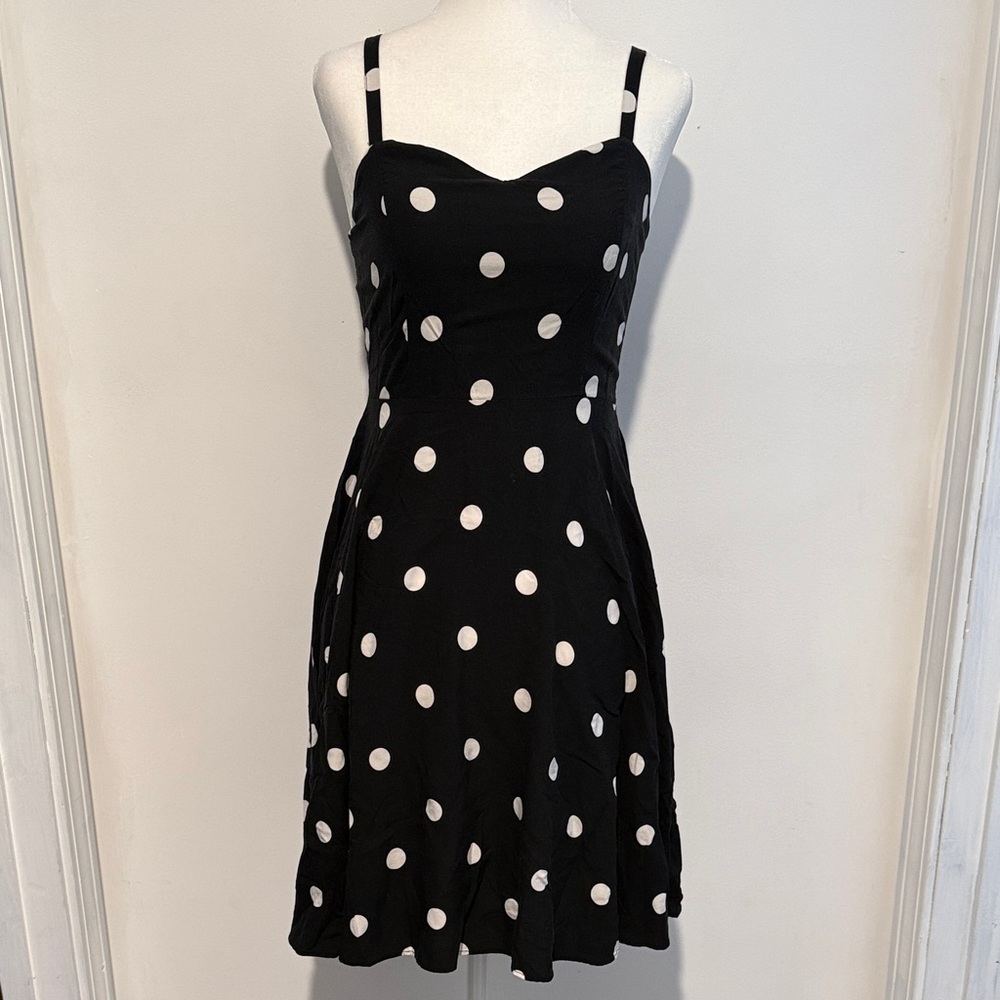 Black Polka Dot Dress